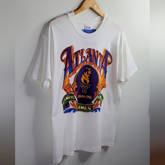 Vintage 1996 Atlanta Olympic T-shirt - Picture 6 of 10
